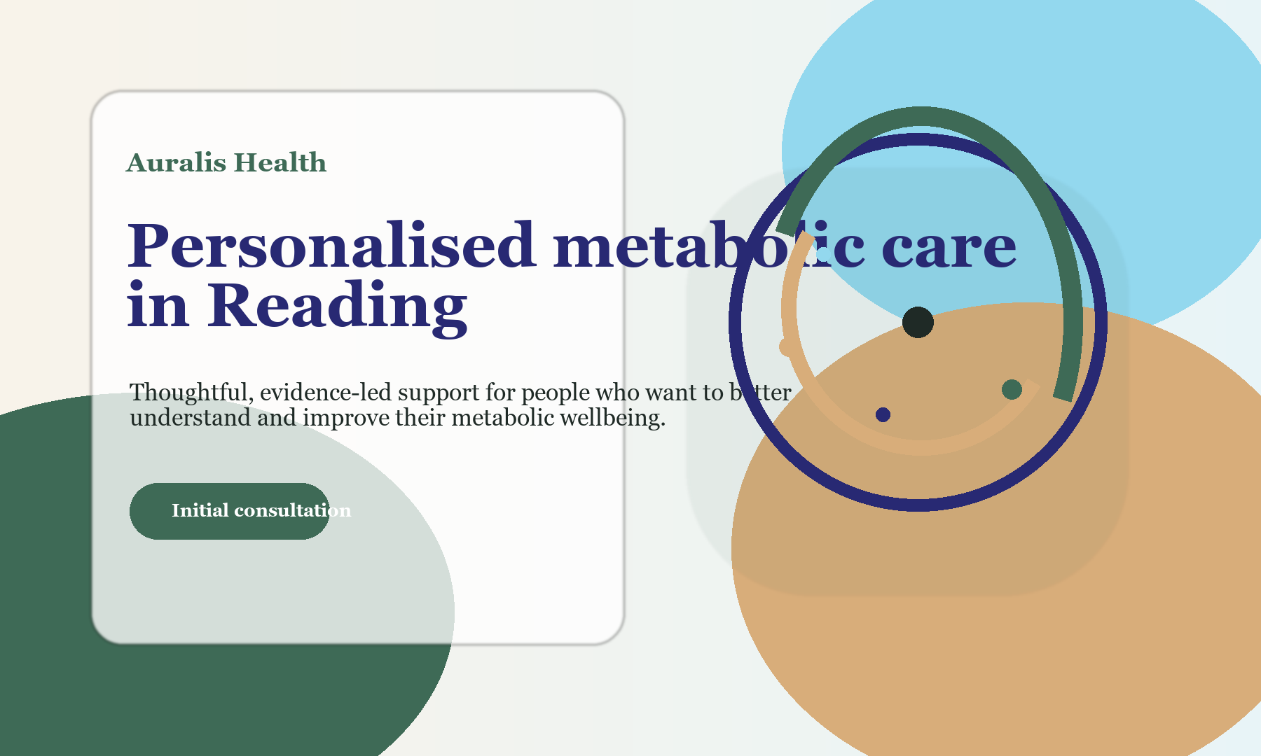 Auralis Health brand illustration